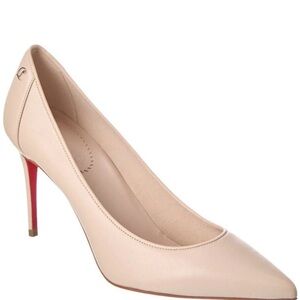 Christian Louboutin Nude High Heel Pumps